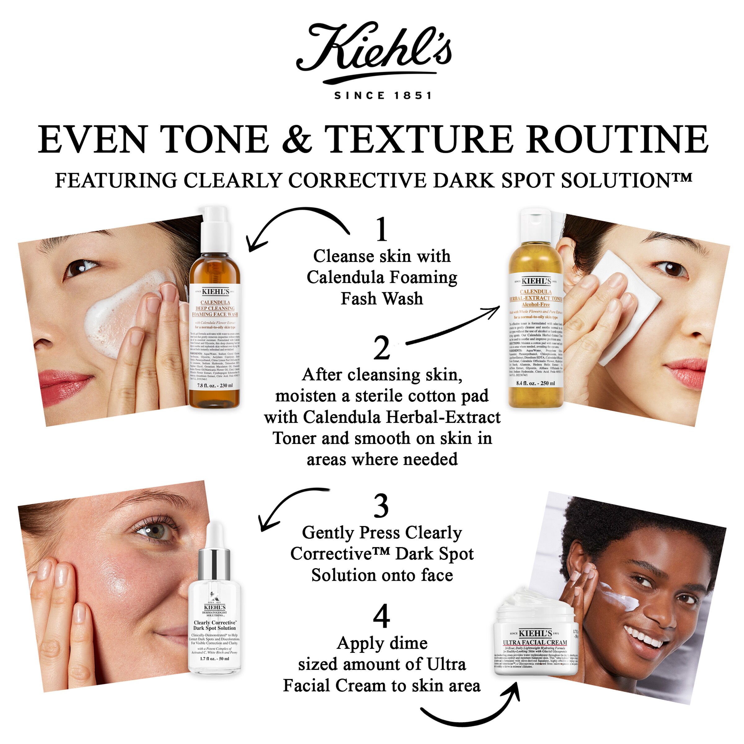 Clearly Corrective Dark Spot Solution to brighten skin Tone | Kiehl's